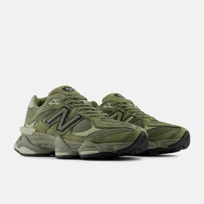 New Balance 9060 Dark Olivine Black